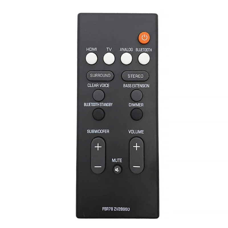 

Пульт дистанционного управления FSR78 ZV28960 для yamaha Front Surround System YAS-106 YAS-207