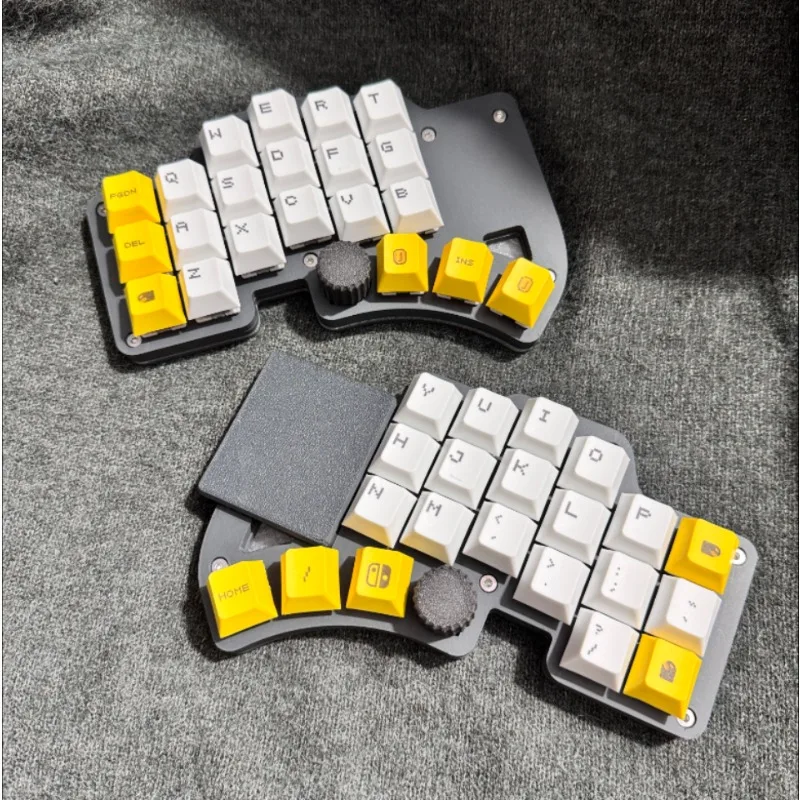 Новый комплект клавиатуры Dilemma Max Split 3x6, изготовленная на заказ ось MXchoc, проводная одномодовая горячая замена, Fdm ручка, сенсорная панель, мышь, механический комплект «сделай сам» (art.: 3920ced94dcb8) - 3920ced94dcb8