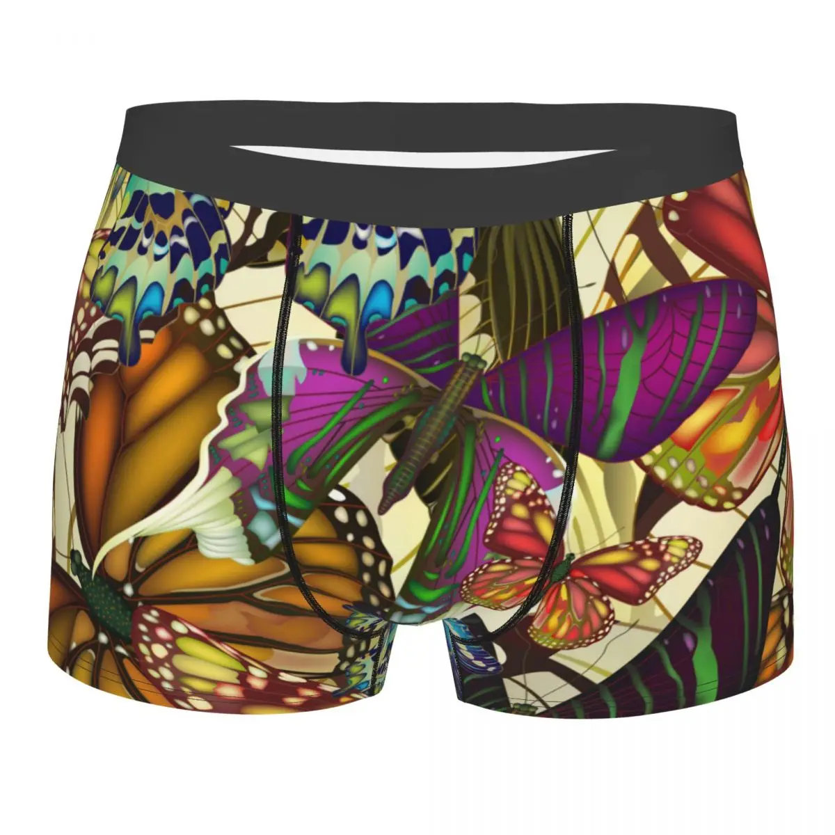 

Красочные мужские трусы-бабочки, брифы, мужское сексуальное нижнее белье