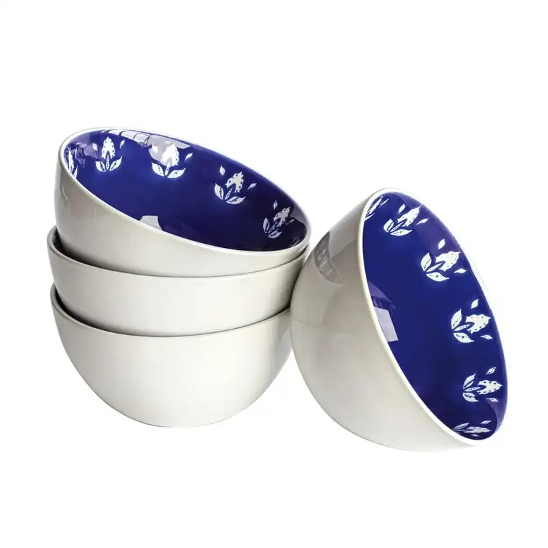

Pack Indigo Stoneware Round Bowls by Vergara Cooling rack Silicone kitchen accessories Metal bundt cake pan Pizza accessories A