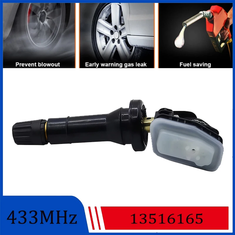 Датчик давления в шинах 13516165 для Cadillac XT4 XT5 XT6 CT6 2016-2020 годов, 433 МГц TPMS, для Buick GMC 13516166, уменьшает износ. (art.: 3920d99ed5fa0) - 3920d99ed5fa0