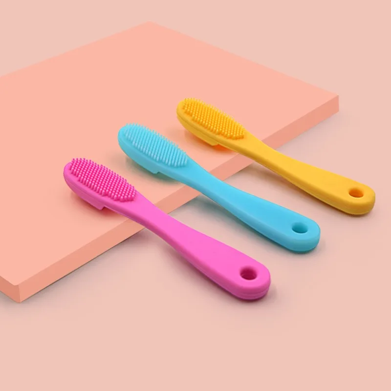 

Cross-border Silicone Pet Toothbrush Tooth Cleaning Care Finger Cover Cat and Dog Oral Cleaning Toothbrush Pet Daily Necessities