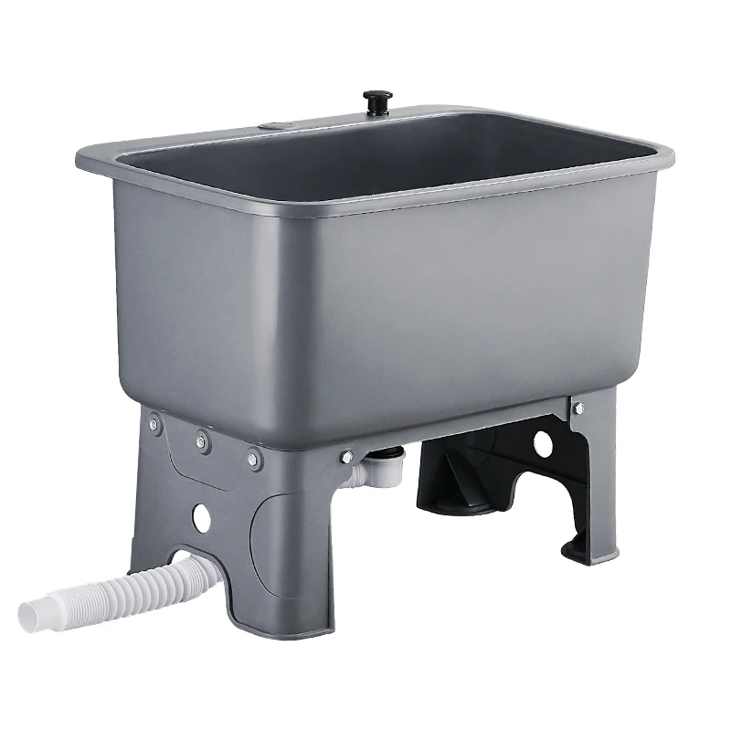 Бассейн для прачечной на балконе дома с доской уличный стол стирки открытом