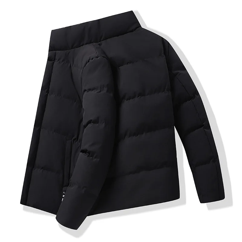 2022 Winter New Luxury Fashion Cotton Clothes Men Thickening Light Luxury Fashion Warm Jacket Boutique Clothing Simple Style