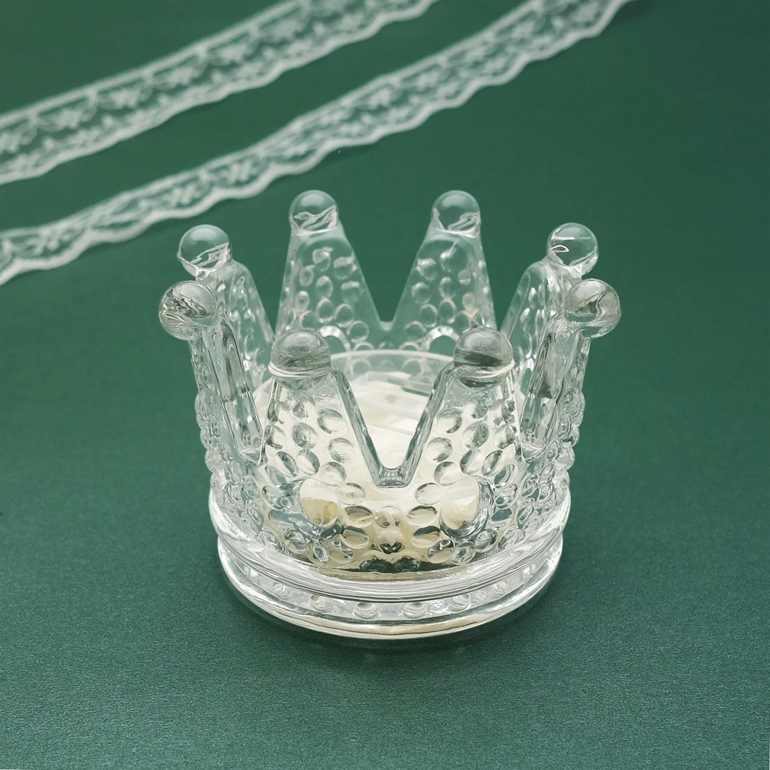 Personalised Wedding Ring Holer Engraved Letters Ring Holder Custom Crown Jewelry Box Engagement Wedding Gift