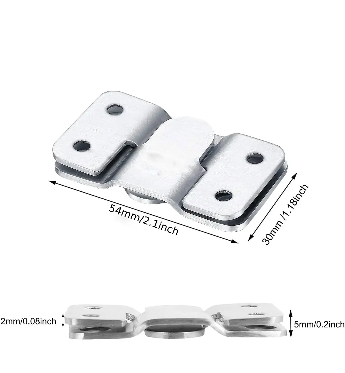 

8 шт. секционный разъем из нержавеющей стали, кронштейн для мебельной блокировки с винтами, кронштейн для скрытого монтажа для дивана, фоторамка, зеркало