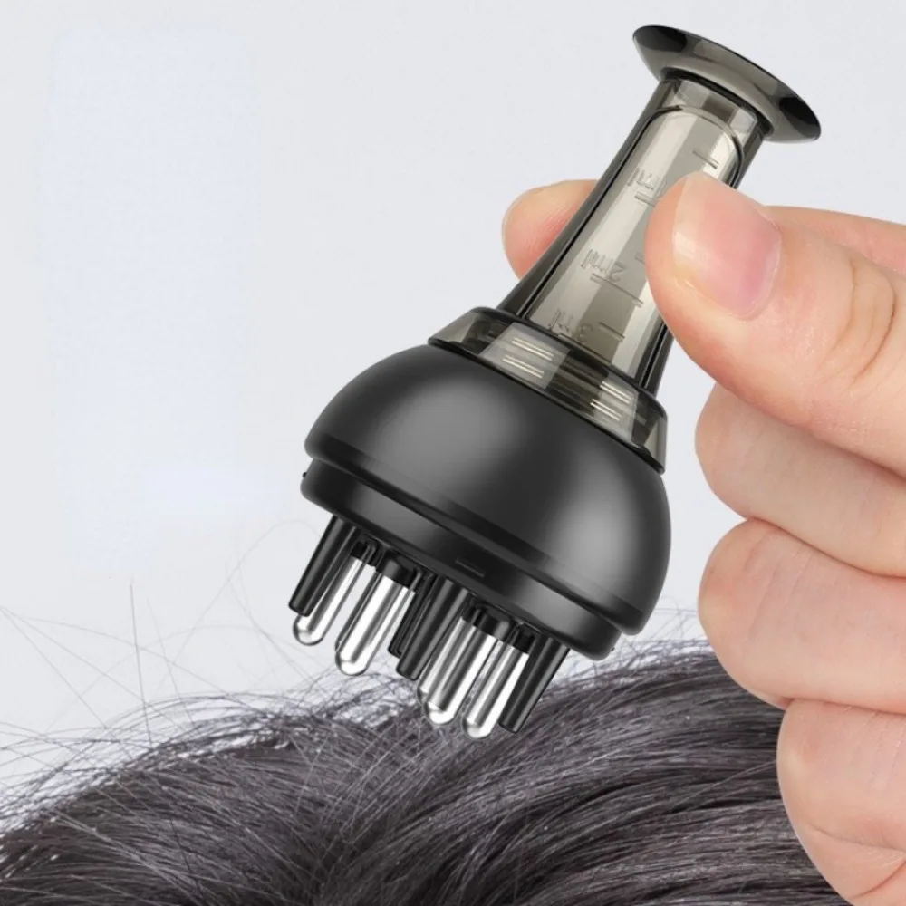 

Mini 6 Needles Scalp Applicator Liquid Comb Essential Oil Liquid Guiding Massager Massage Comb Anti Hair Loss Scalp Care Tools