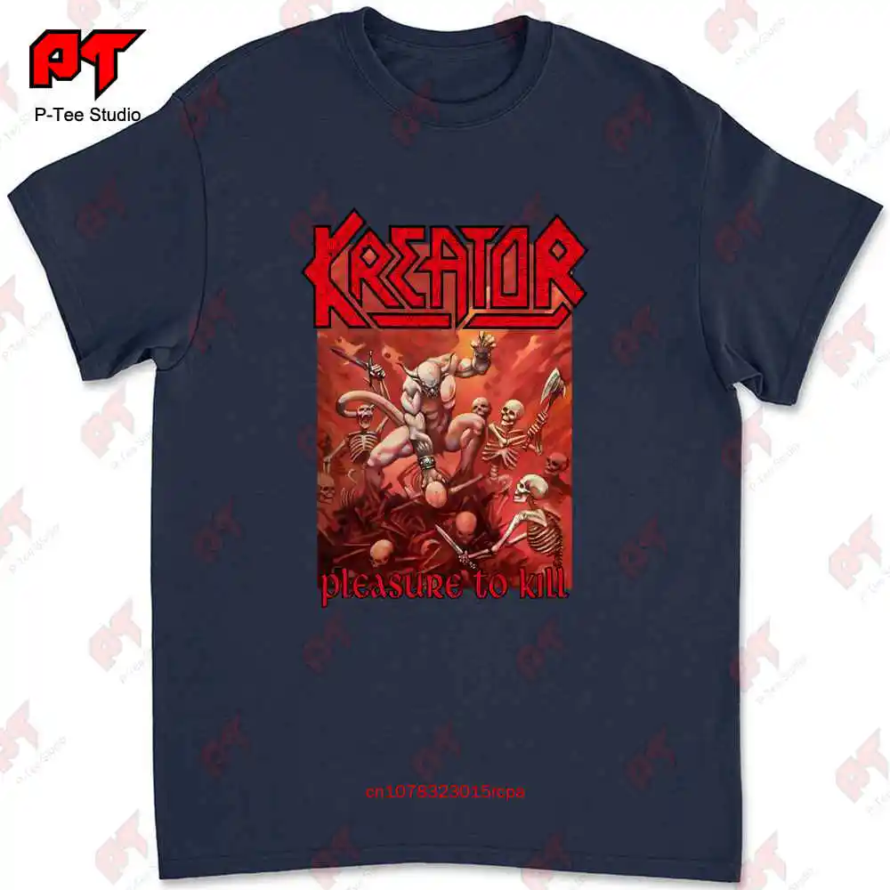 Маленькая черная футболка Kreator pleasures To Kill S KBML