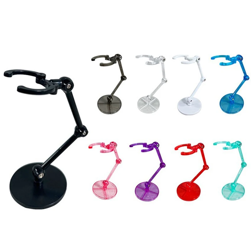 

1Pc Action Figure Stand Transparent Stand Base Anime Figure Pedestal Support For SH Figuart Doll Model Display