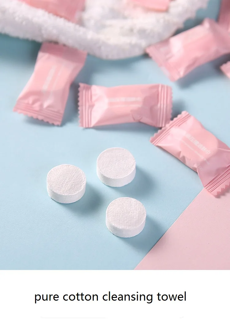 

50 шт., одноразовые сжатые полотенца для лица