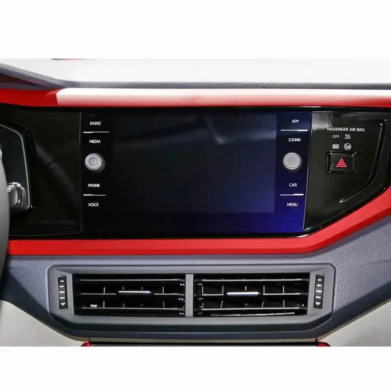 

For Volkswagen vw polo/VW Polo 6 Discover Media 8Inch 2018 2019 Car GPS Navigation Screen 9H Tempered Glass Film