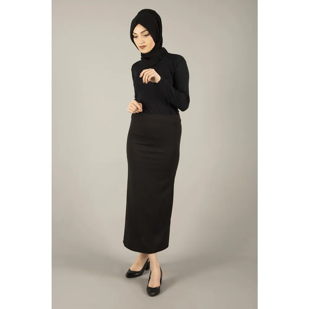 

Dorlie Women Khaki Large Size Pencil Skirts
