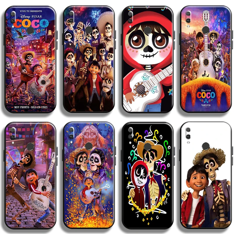 

Disney Coco Miguel Riveras For Huawei Y9 Prime Y9 2019 Y9A Phone Case Back Shell Shockproof Carcasa TPU Full Protection Cases