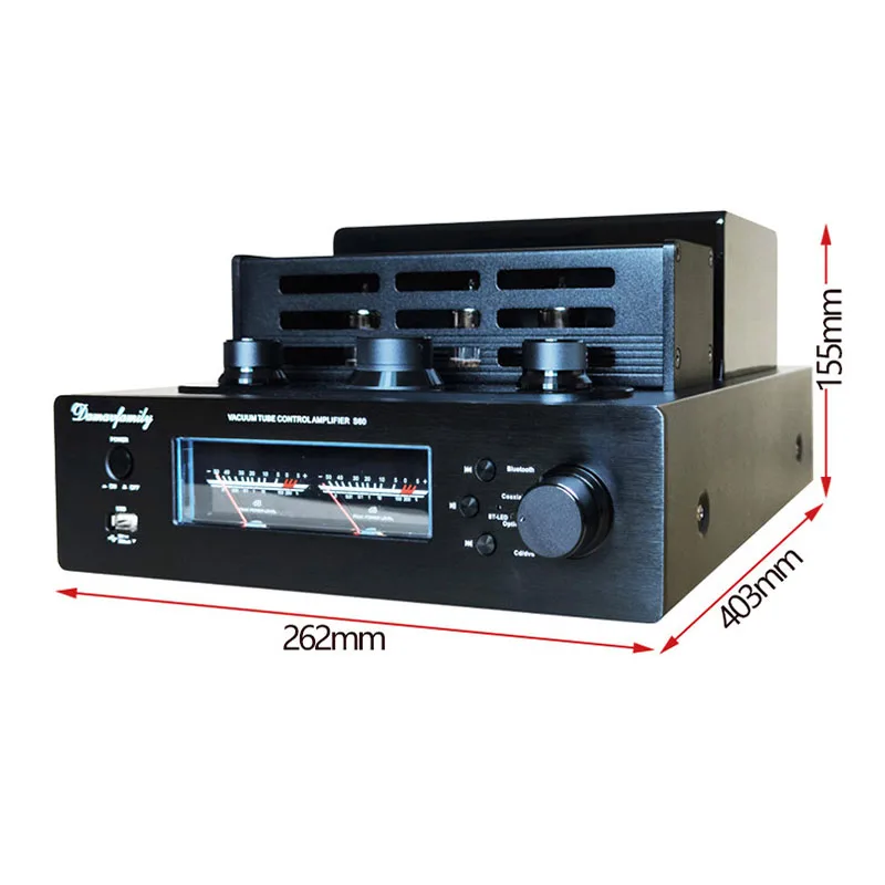 Lyele аудио 6H3N вакуумный трубчатый Усилитель Hifi усилитель высокой мощности 100 Вт * 2