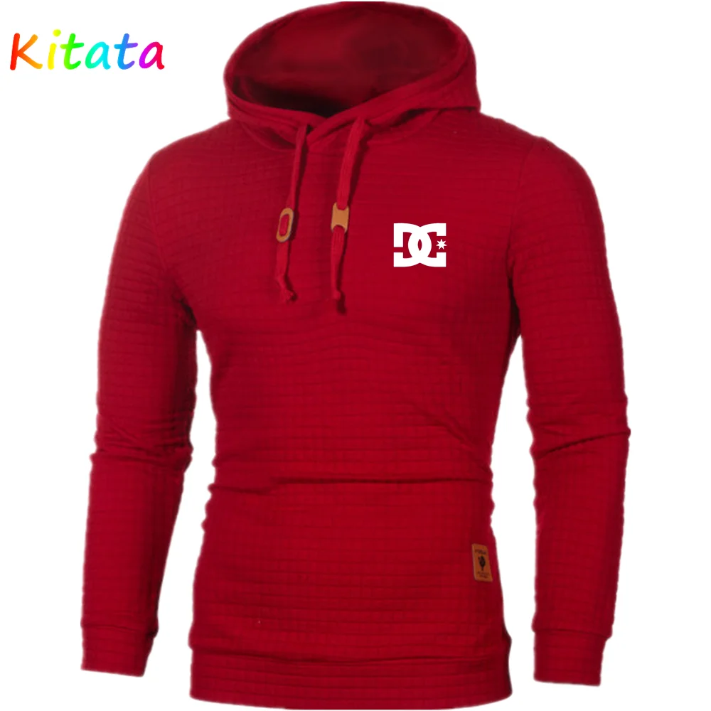 Мужская повседневная толстовка с буквенным принтом DC осень/зима 2022
