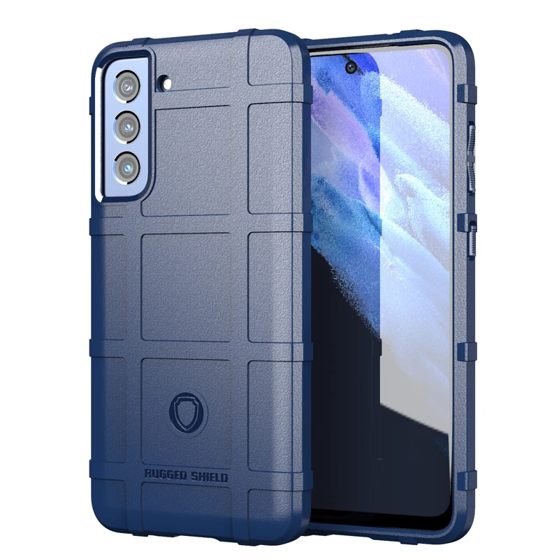 

Shield Shockproof Case for Samsung Galaxy S21 FE Heavy Duty Soft Back Cover for galaxy s21 fe Armor Anti Knock Silicone Cases