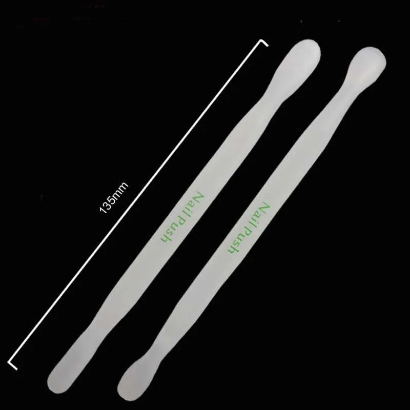 

2 Pcs Double Sided Cuticle Pusher Trimmer Remover for Nail Finger Dead Skin Removers Pusher Nail Art Manicure Pedicure Care Tool