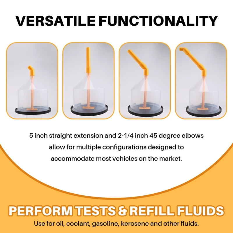 15 шт./компл. пластиковая воронка для наполнения носик инструмент заливки масла