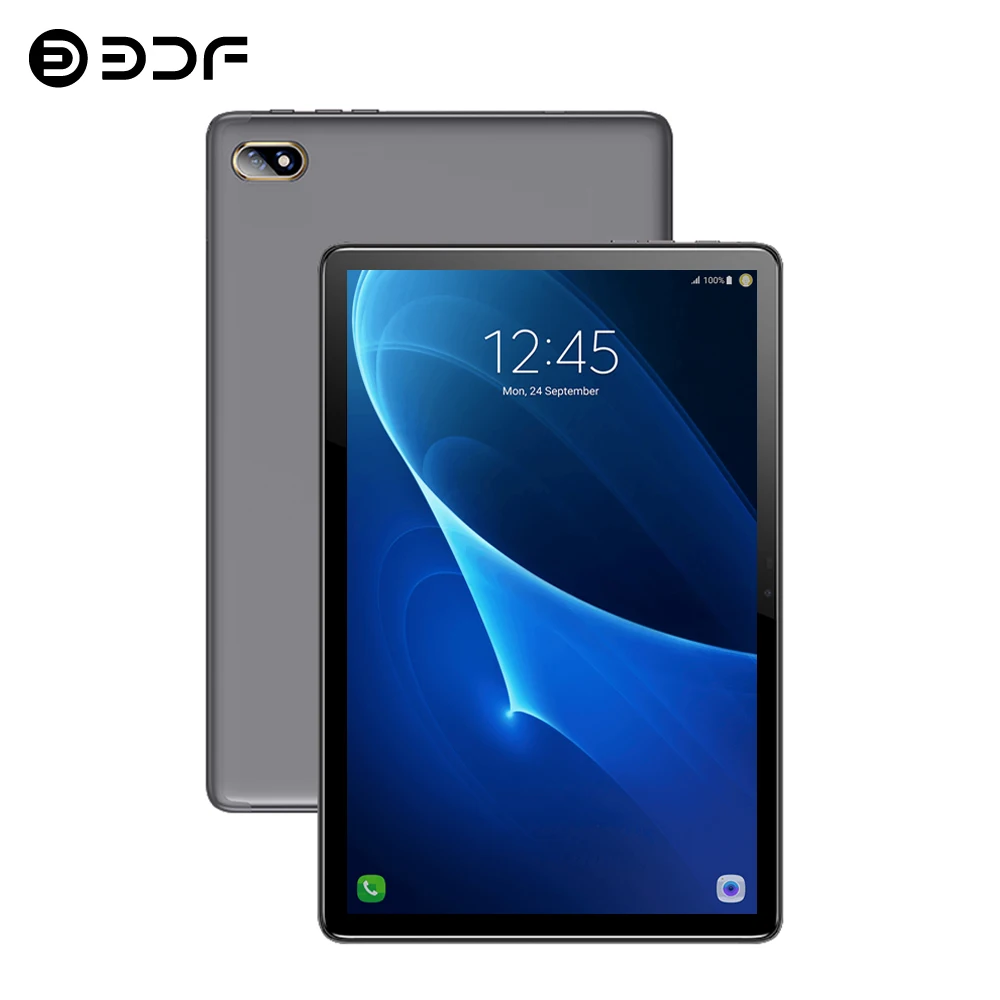 

BDF Pro 10.1" Android 12 Tablet Pc Octa Core Tab 8GB RAM 256GB ROM 4G Network AI Speed-up Tablets Dual SIM Cards WiFi GPS Type-C