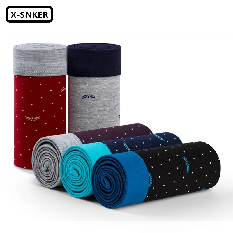 Plus Size Men's Panties Seamless Underwear Men Underpants Pure Cotton Boxer Hombre Intimate Printed Breathable Man Boxers XL-9XL