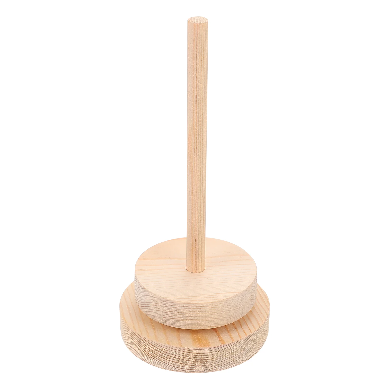 

Winding Wool Spool Cone Holder Thread Spool Rotatable Rack Tool Yarn Organizer Wooden Knitting Supplies Sewing Thread Holder