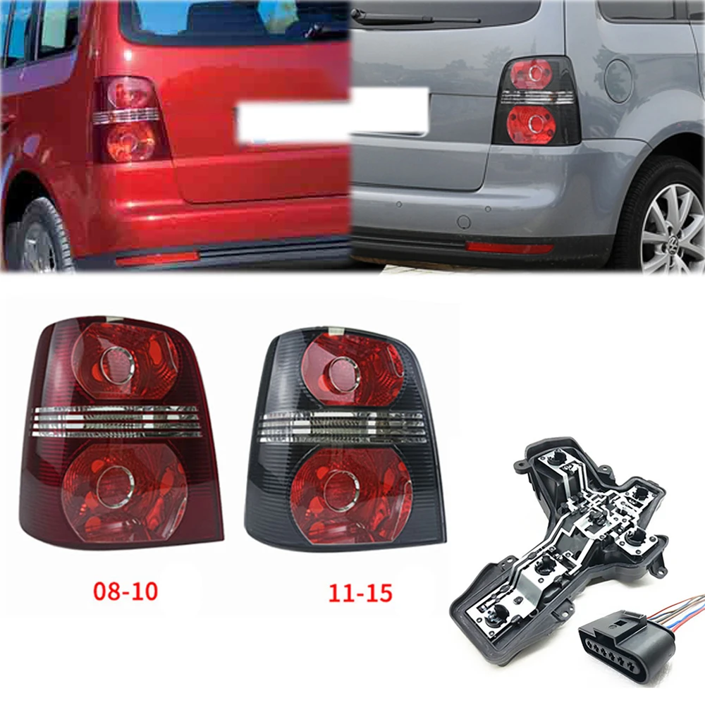

Car Rear Left Right Tail Light Lamp Housing NO Bulbs Tail Light Circuit Board Wire For Volkswagen Touran 2008-2015
