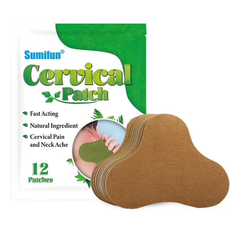 

12 шт., пластырь для снятия боли в шее