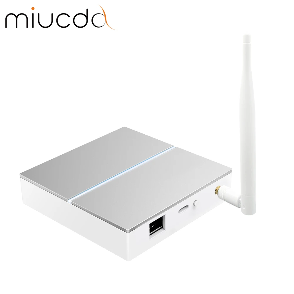 

MIUCDA Tuya Zigbee Gateway Hub Умный дом Проводной мост Домашняя автоматизация Мост Приложение Дистанционное управление работает с Alexa Google Home