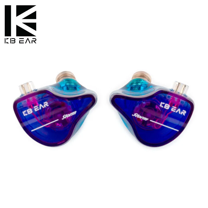 

KBEAR Storm 2Pin Wired Earphone HiFi Headphone Single Dynamic Driver In-ear Monitor Pop Music Headset Sports Fashion Earbuds IEM