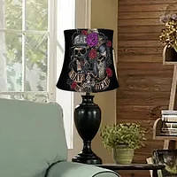 personality bedside lampshade sexy sugar skull girls and skeleton lamp shade for bedroom tulip standing lamp lamp covers custom