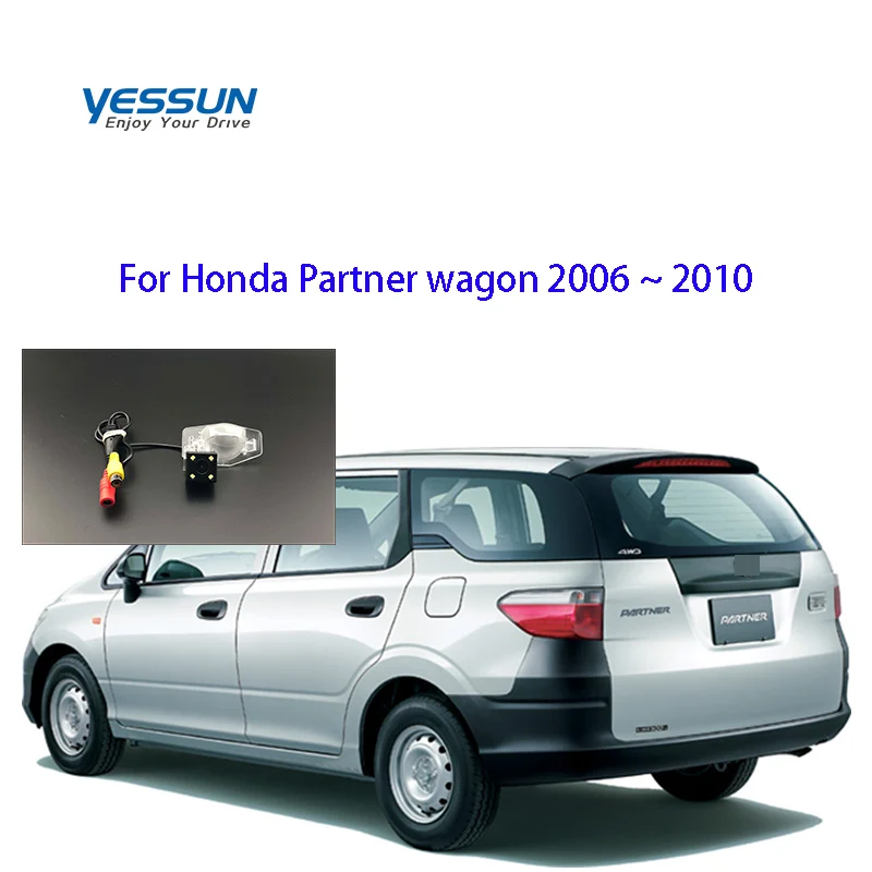 

FHD Автомобильная камера заднего вида для Honda Partner wagon 2006 ~ 2010 Honda Orthia Автомобильная камера заднего вида/CCD камера заднего вида ночного видения