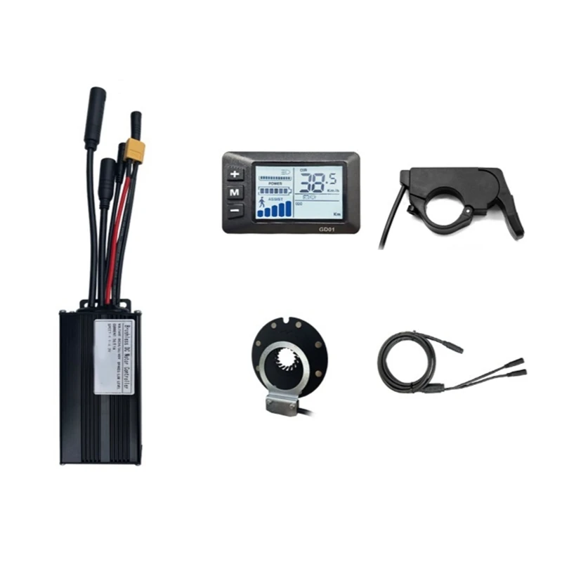 

Controller System 26A Metal+Plastic As Shown For 36V/48V 500W/750W Motor GD01 With Universal Controller Small Kit