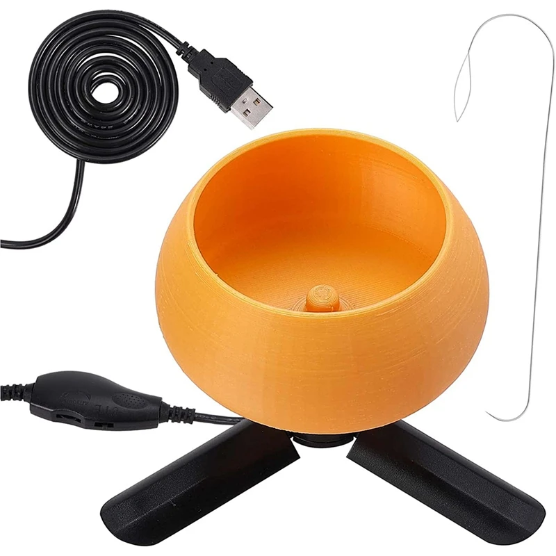 

Электрический Спиннер для бисера, погрузчик для бисера с регулируемой скоростью вращения с большими изогнутыми иглами, погрузчик для чаши ...