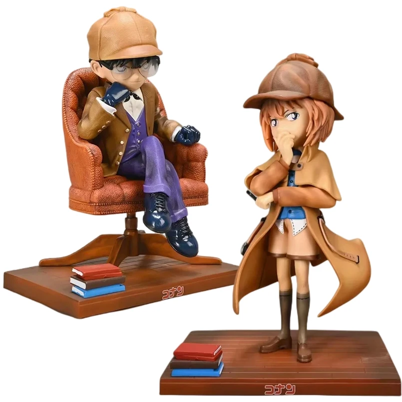 

22CM Detective Conan Anime Figure Conan Edogawa /Kudou Shinichi PVC Action Figure Collection Model Doll Toy for Gift