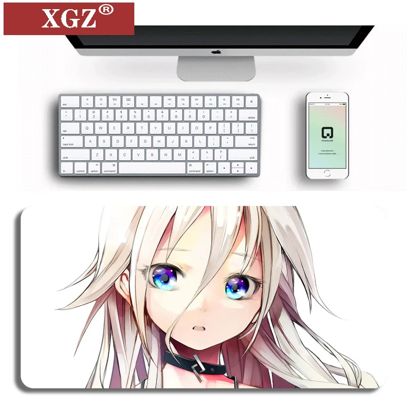 

XGZ super cute cartoon mouse pad, suitable for girls playing in the room, computer pad, notebook table mat, non-slip wrist 30x80