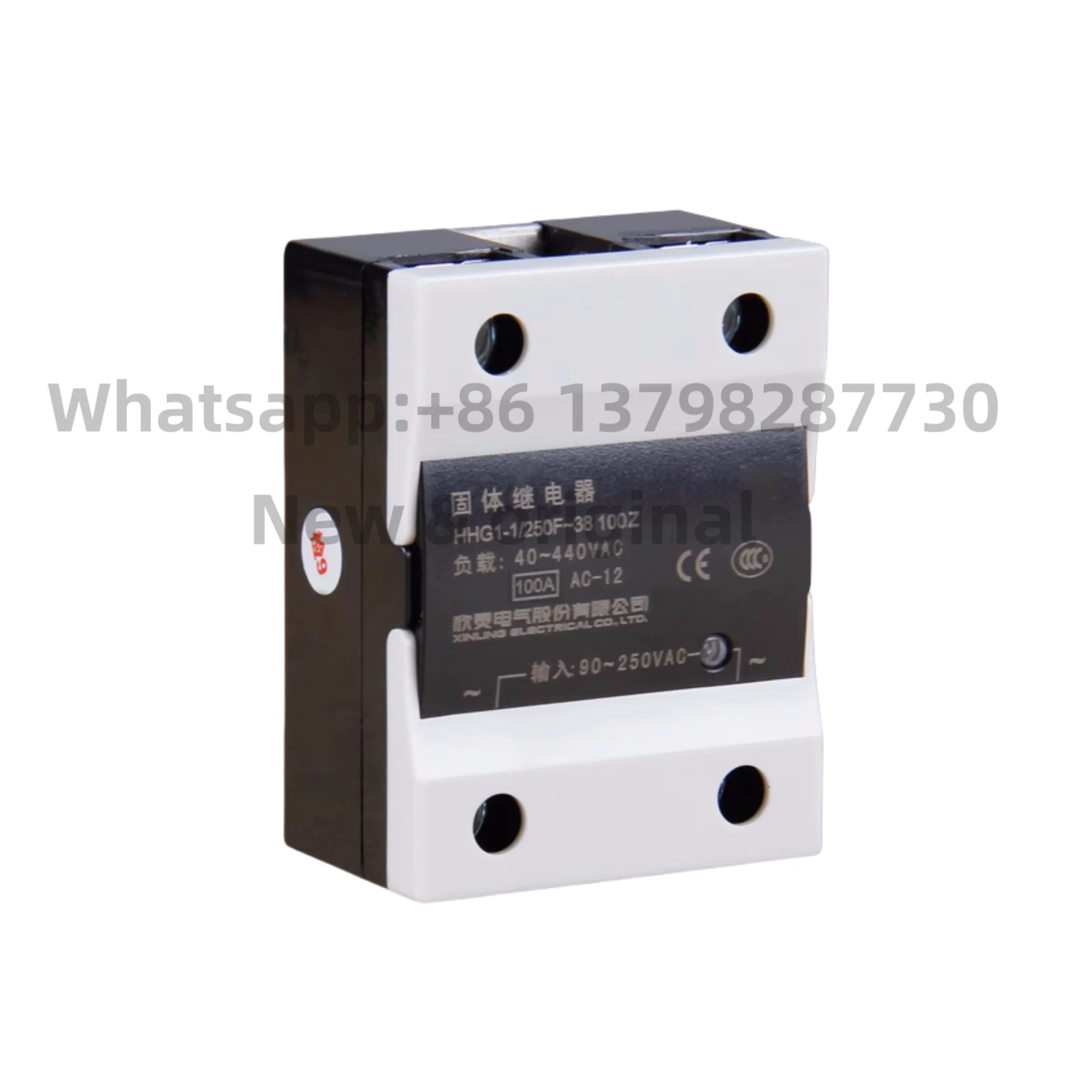 Корпусное твердотельное реле HHG1-1/250F-38 100Z SSR-100AA AC Control