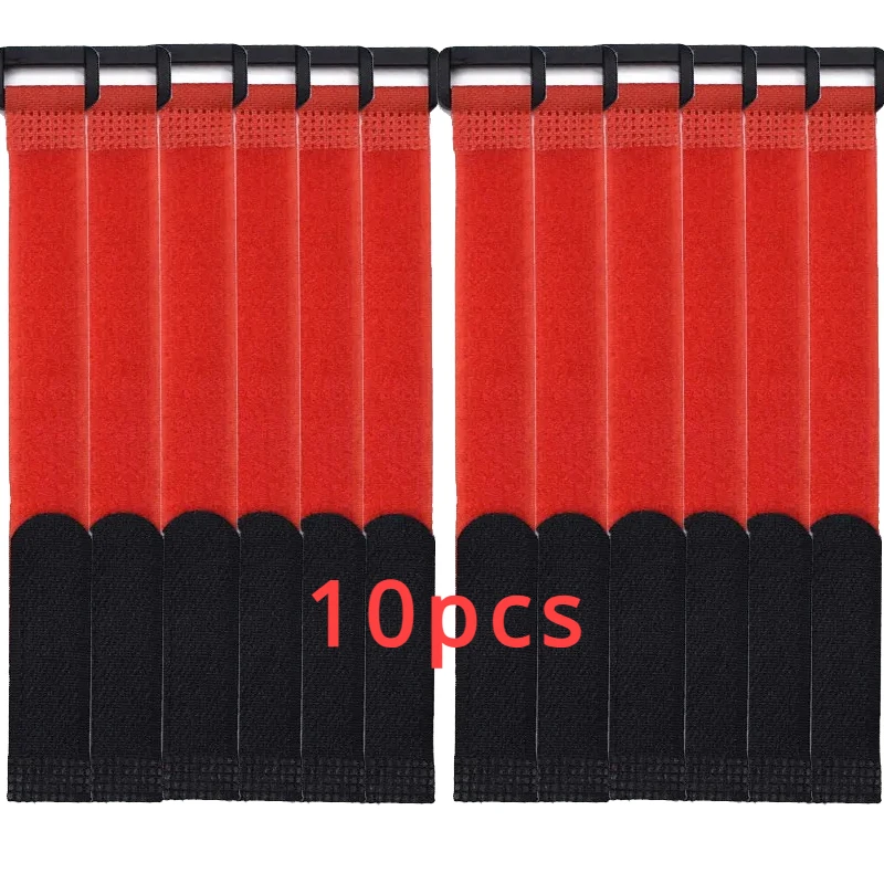 

10 шт., ремешок для кабелей с крючком и петлей