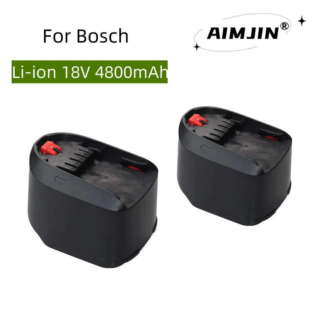 

Литий-ионный аккумулятор AimJin 18 в 4800 мАч для Power4All PBA 18 в для инструментов Bosch 18 в для дома и сада