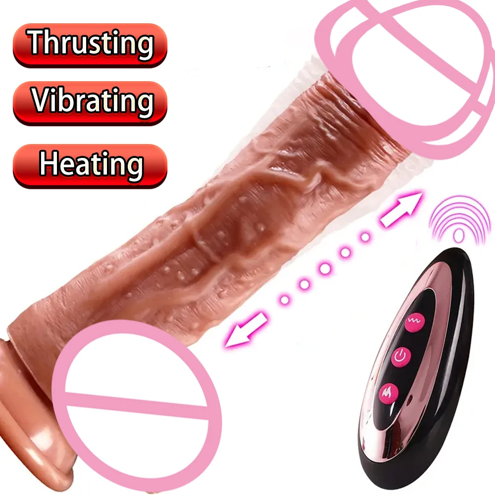 Реалистичный фаллоимитатор вибратор с двойным проникновением большой взрослые