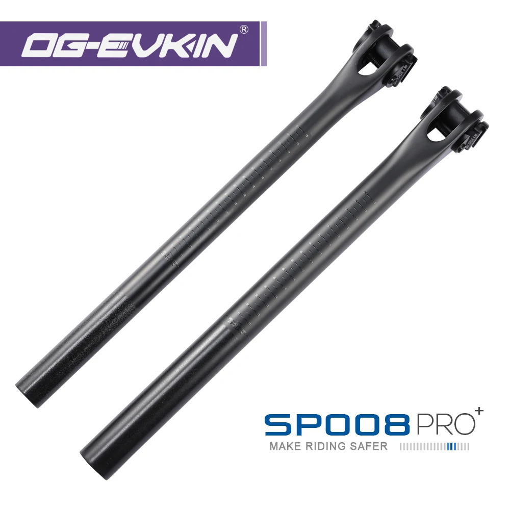 OG-EVKIN SP008/SP009 карбоновый Подседельный штырь дорожный матовый 27 2 мм/31 6 мм