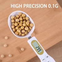 electronic kitchen scale 500g 0 1g lcd digital measuring food flour digital measuring spoons mini household sacles kitchen tool