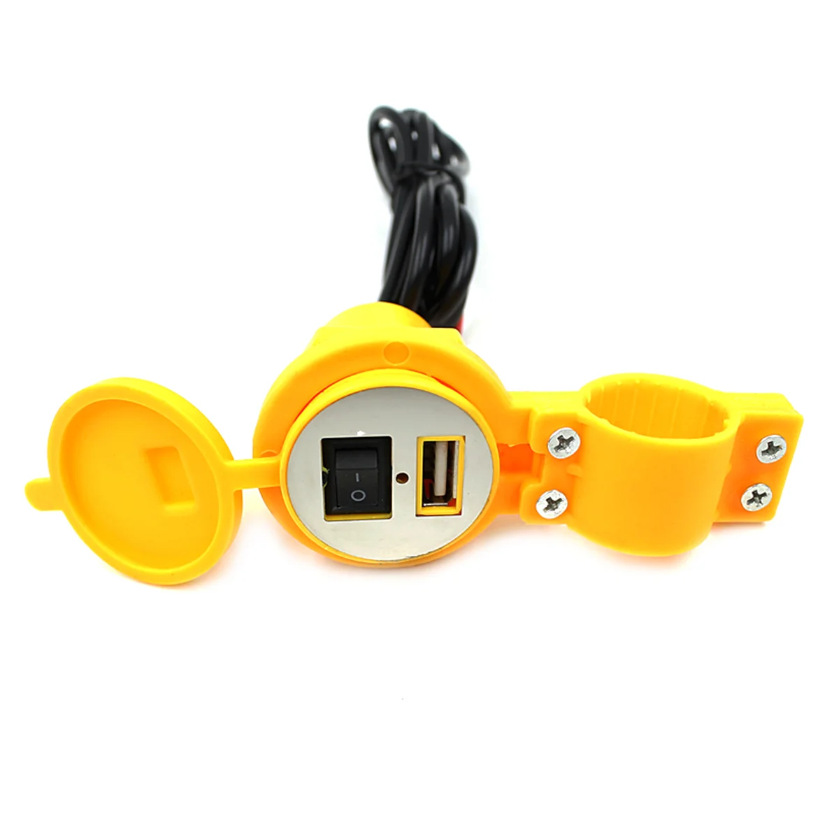 Водонепроницаемый 12 В 15 А для мотоцикла USB-разъем питания мобильного