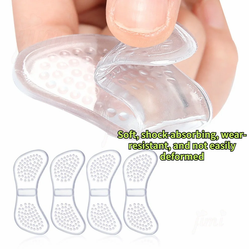 Силиконовые гелевые стельки для высоких каблуков вставки обуви подкладка пятки