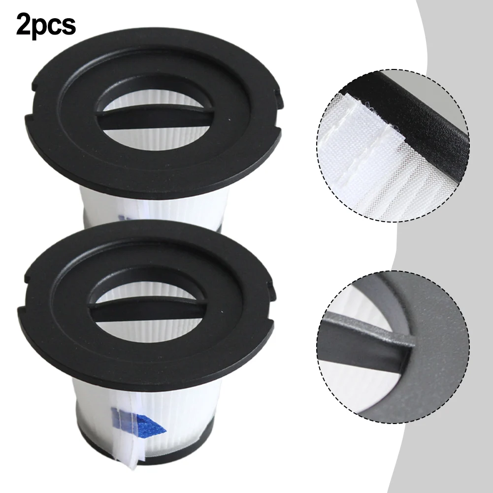 Фильтры для пылесоса пластиковые Сменные белые + черные 10033762/10033763 2 шт. 9*5 6 см
