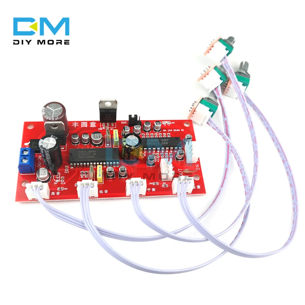 diymore UPC1892 JRC2150 Предусилитель