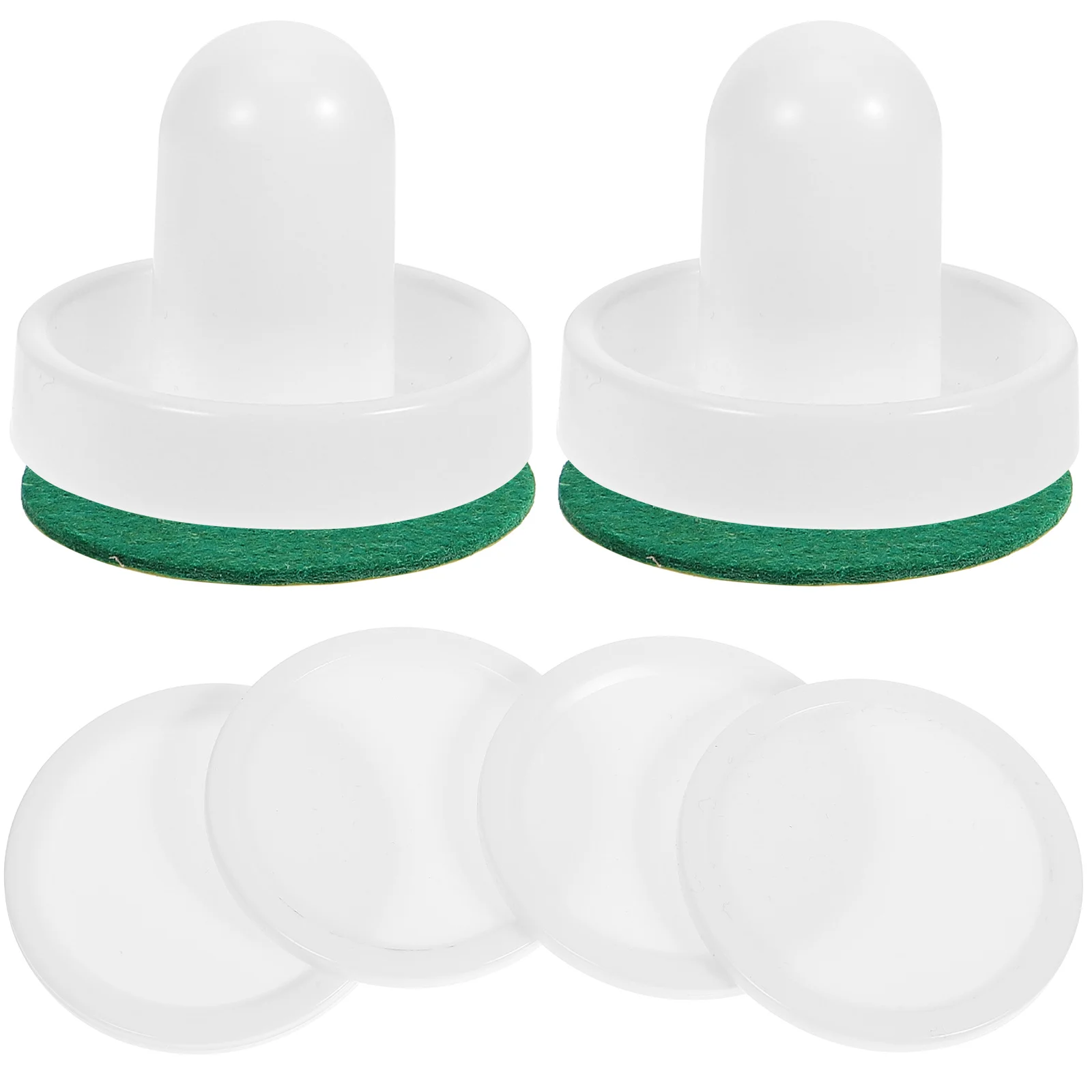 

1 Set of Pusher for Ice Hockey Table Ice Hockey Accessory Replacement Pusher for Table Ice Hockey