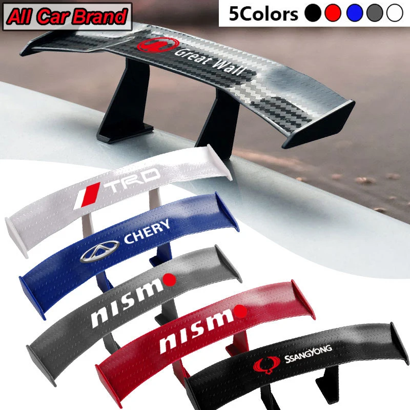 

Spoiler Carbon Fiber 3D Mini Rear Trunk Wing Boot Lip Spoiler For Citroen C1 C2 C3 C4 C5 C6 C8 C4L DS3 DS4 DS5 LS DS6 Picasso