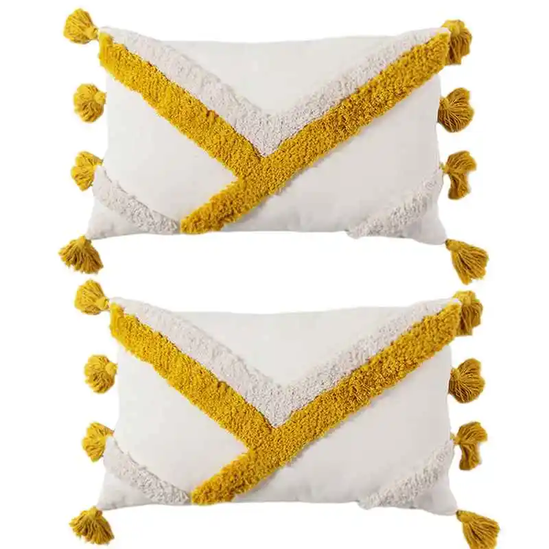 2 шт. наволочки в стиле бохо для декоративной подушки | Дом и сад