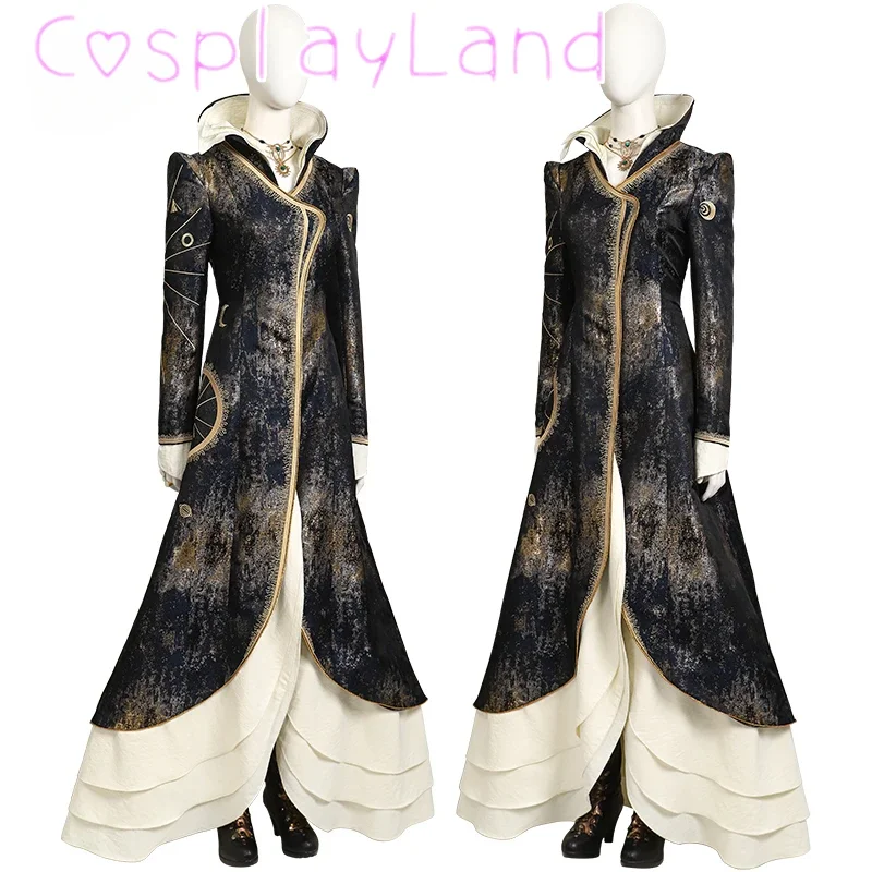 Ведьма Мадам Моррибл Косплей Костюм Женский Наряд Рождество Новый Год Необычные
