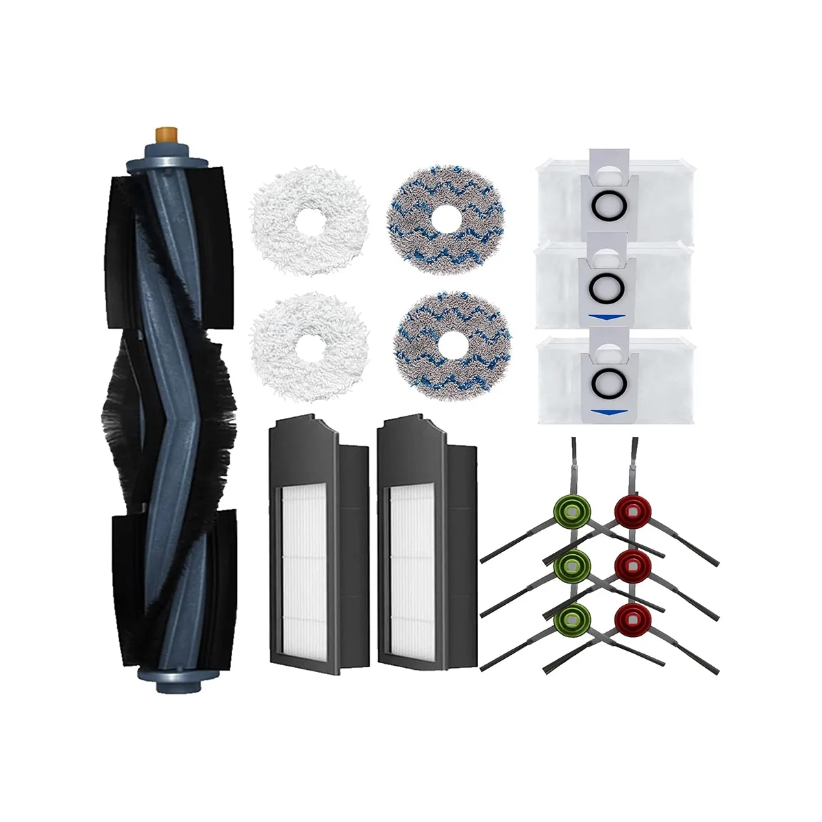 

Replacement Accessories Set Fit for X1 Omni / X1 TURBO Robot Vacuum